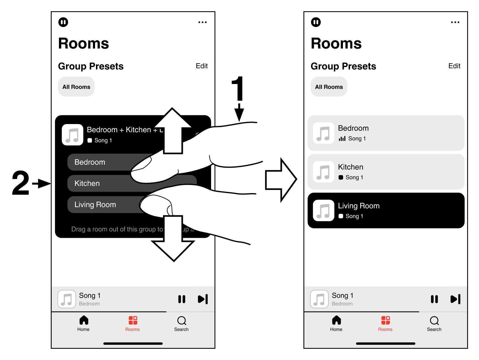 App Ungrouping All